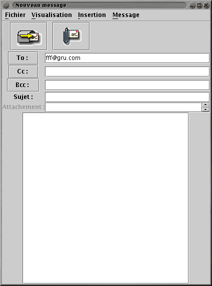 Nouveau mail